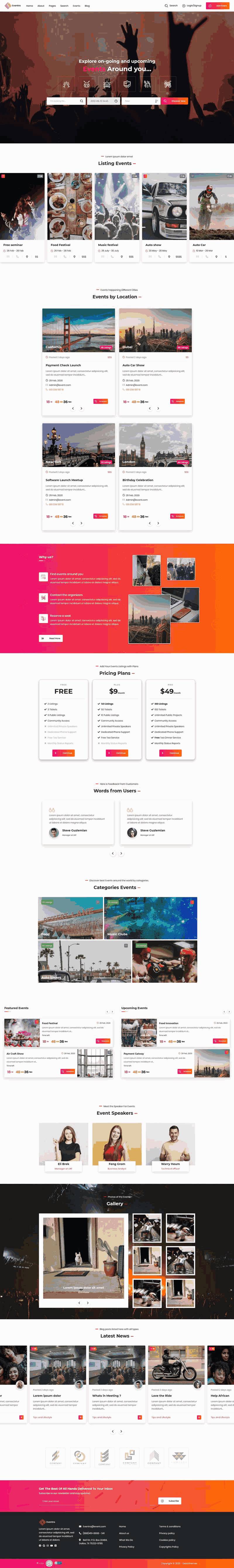 综合休闲服务平台网站Wordpress模板(带手机版)效果图
